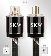 SKW Upgrade C15 Audiophile Ultra-high Purity Copper Power Cord, Male to Female Power Cable, US Pl...