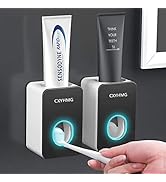 Toothpaste Dispenser, 2 PCS Automatic Toothpaste Squeezer Dispenser for Kids &amp; Family Shower, is ...