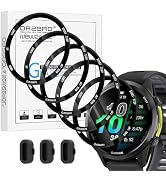 Orzero (5+3) Compatible for Garmin Forerunner 970/570 47mm, 5 Pack Watch Screen Protector + 3 Pac...