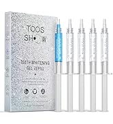 5 x Teeth Whitening Gel (4+1 Desensitizing Gel), No Sensitivity Teeth Whitening Gel Kit, Effectiv...