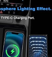 Heart Horse Car Seat Gap Filler Abyss Effect Atmosphere Light, Car Seat Gap Filler Organizer Box ...