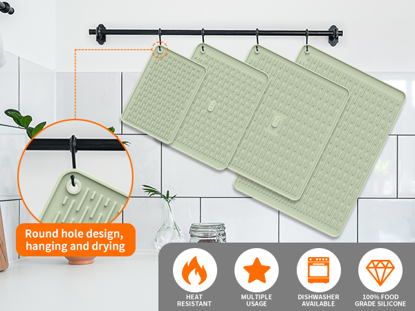 Silicone Dish Drying Mat