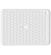 ME.FAN Silicone Dish Drying Mat for Kitchen Counter, Dish Drying Pad for Sink, Refrigerator or Dr...