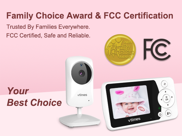 baby monitor with camera and audio