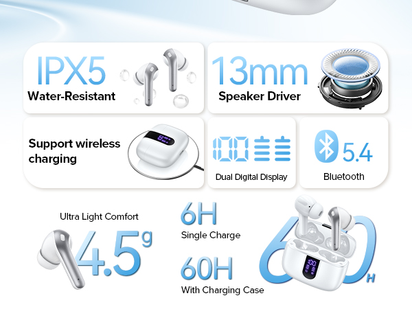 wireless earbuds