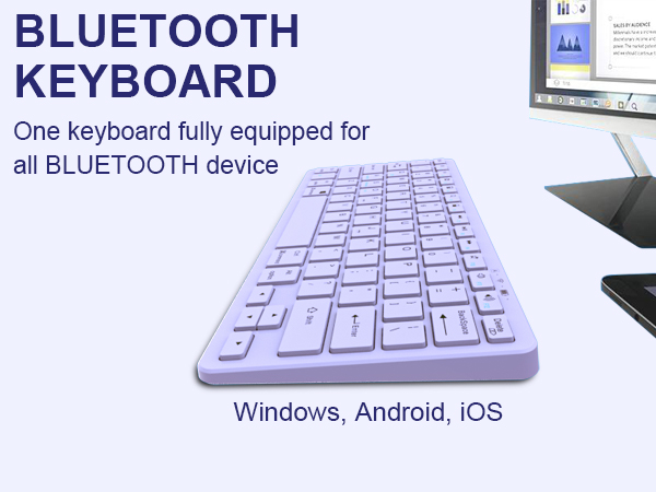 Bluetooth Keyboard for iPad-9