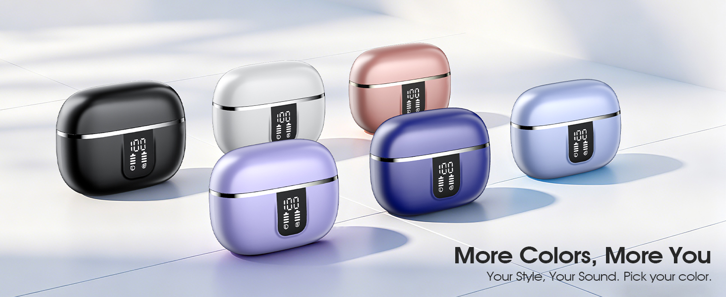 Stylish color options available to match your personal look and daily outfit.