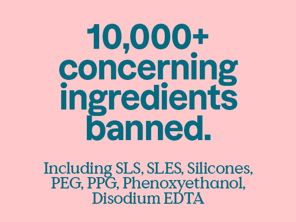 FREE FROM CONCERNING INGREDIENTS