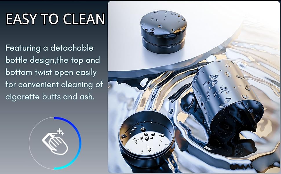 Car Ashtray Easy to Clean