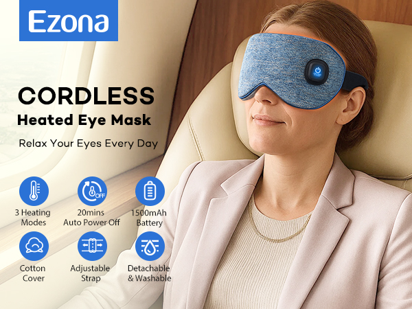 heated eye mask
