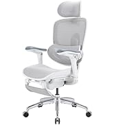 SIHOO Doro C300 PRO V2 Ergonomic Office Chair with Footrest, Computer Chair, Gaming Chair with Du...