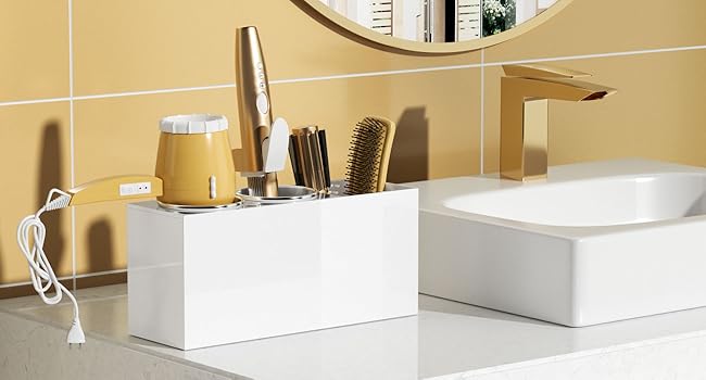 hair dryer holder wall mounted