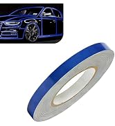 Foelony Car Reflective Strip Sticker, 0.39" x 197" Waterproof Car Body Reflective Tape, DIY Night...
