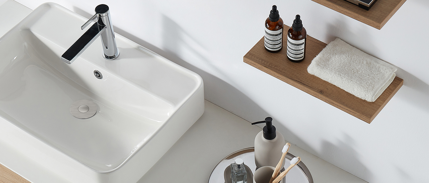 Upgraded 2 in 1 Bathroom Sink Stopper