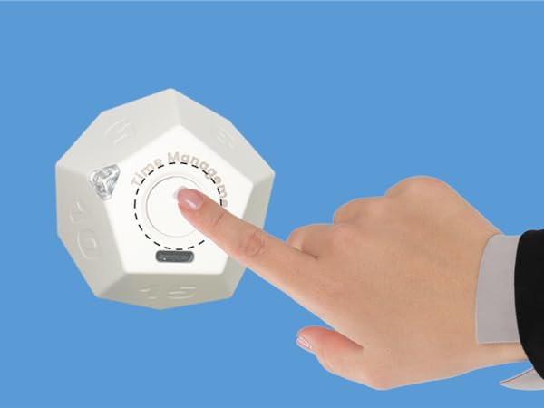 CreaViva pomodoro cube timer, easy to use