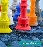 SUNLU PLA Filament 16 Color Bundle Multicolor, PLA 3D Printer Filament 1.75mm, Individually Vacuu...