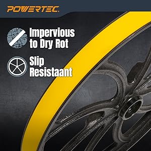 71725 14" Band Saw Tires, Urethane Bandsaw Tires 2