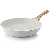 SENSARTE Nonstick Ceramic Frying Pan Skillet, 9.5 Inch Omelet Pan, Healthy Non Toxic Chef Pan, In...