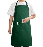 Syntus Chef Apron for Men Women Kitchen Cooking Apron with Pockets, Adjustable Bib Aprons Stain R...