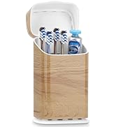 GFWARE Toothbrush Holders with Cover - 5 Slots Toothbrush and Toothpaste Holde Kids Tooth Brush H...