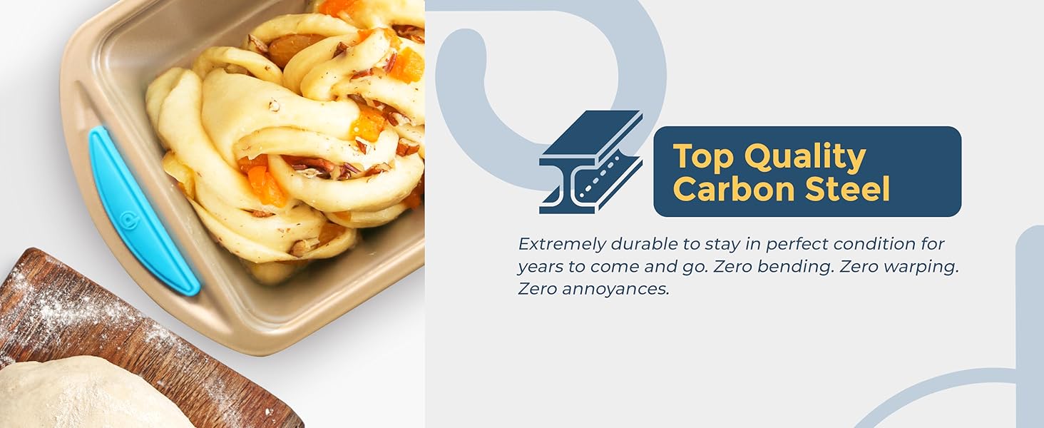 Extremely durable to stay in perfect condition. Zero bending. Zero warping. Zero annoyances.