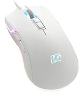 i-rocks M31E RGB Wired Gaming Mouse : 6400 DPI Optical Sensor - 60 Million Click lifespans - Comp...