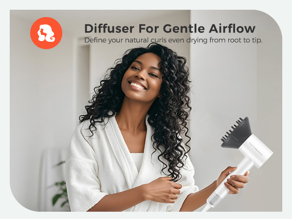 hair dryer with diffuser