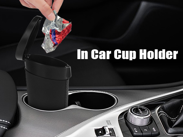 car trash can