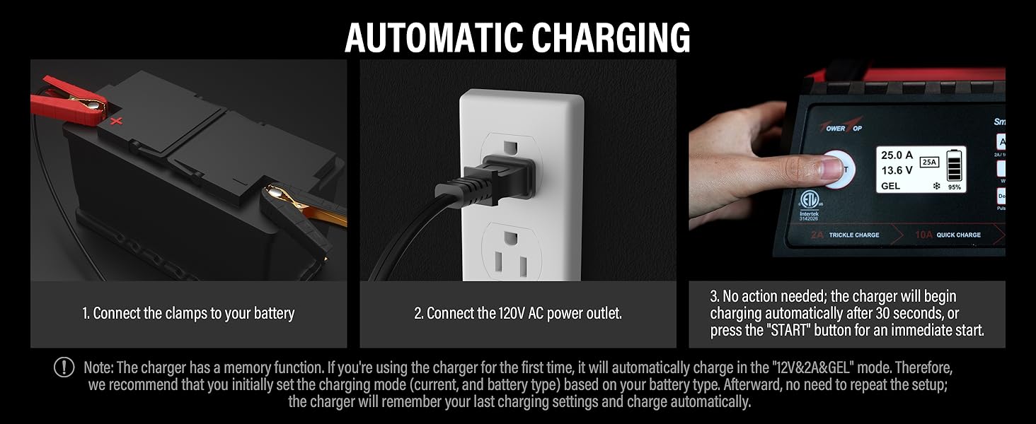 deep cycle battery charger