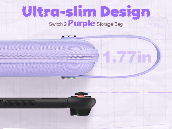 switch 2 case purple