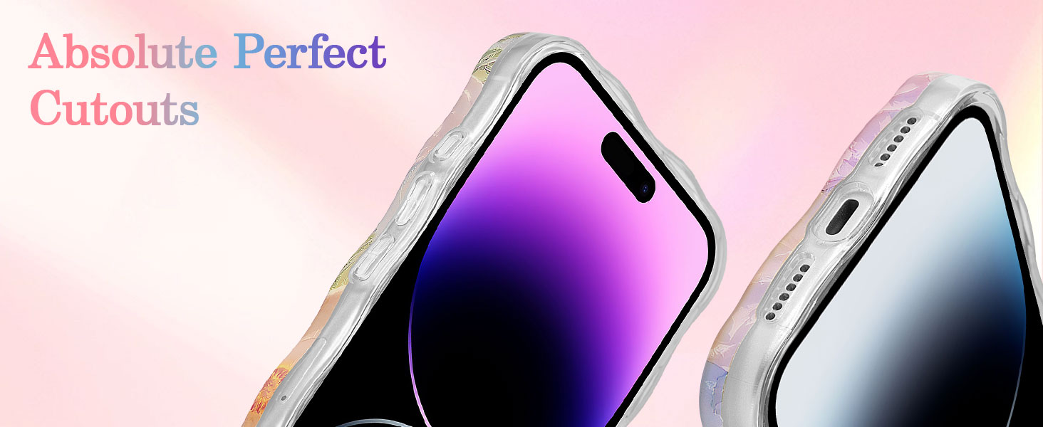 Text reads 'Absolute Perfect Cutouts'. Product photography showing sleek electronic devices with gradient backgrounds and smooth cutout edges.