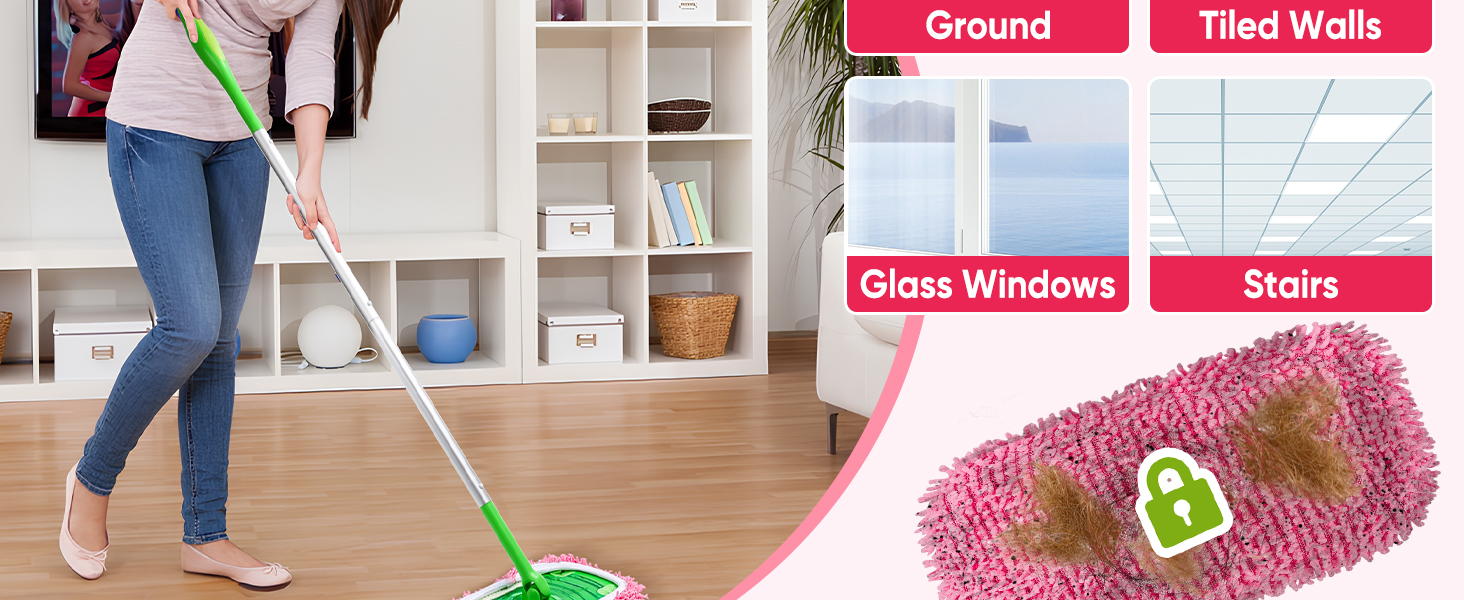 microfiber mop pads