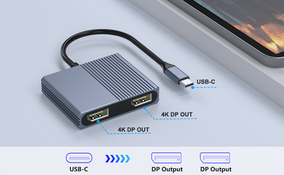 dual monitor adapter