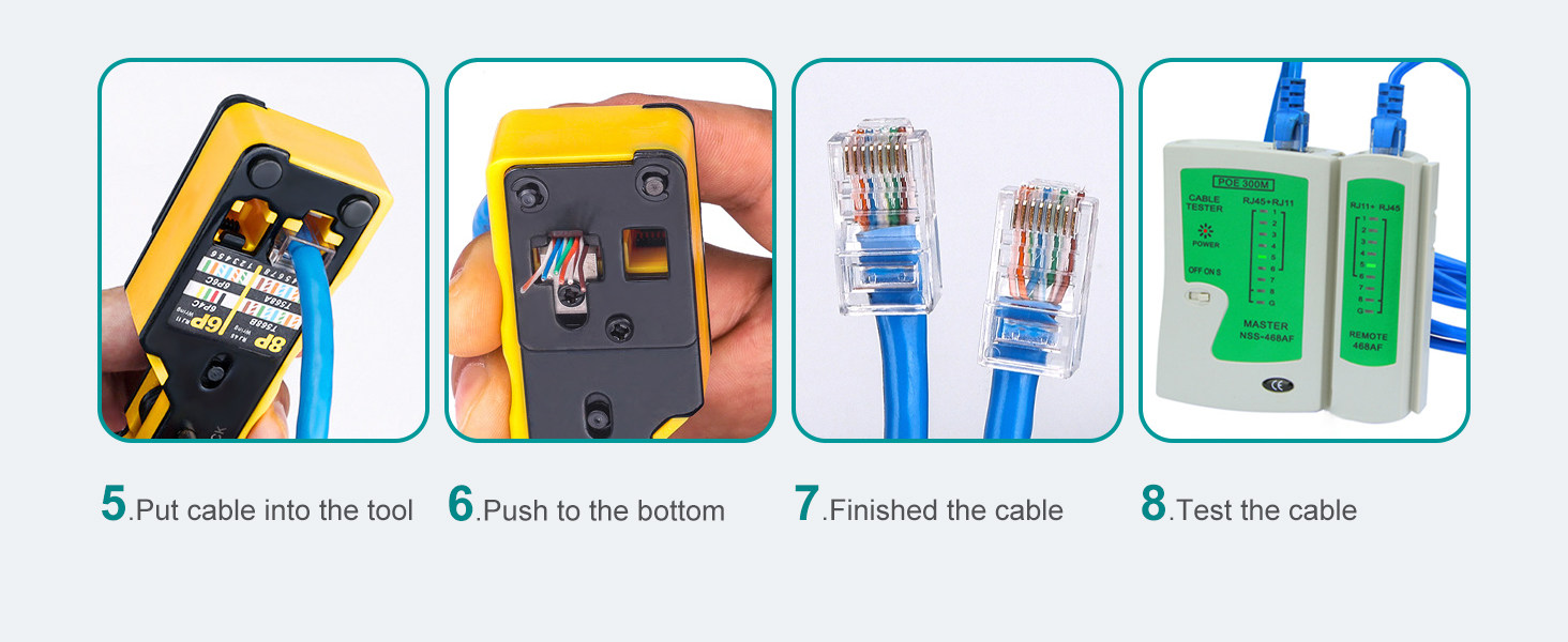 how to make an ethernet cable?