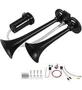 Train Horn for Truck 150db 12V,BANHAO Super Loud Truck Air Horn with Compressor, suitable for Any...
