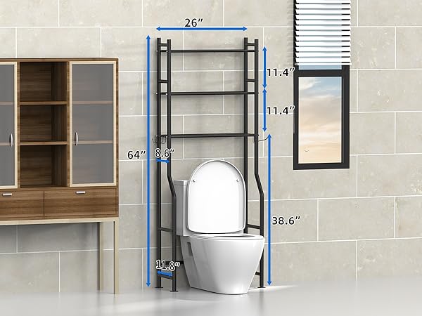 over the toilet storage cabinet