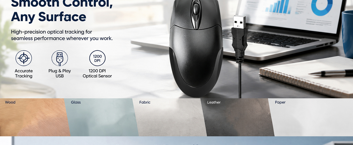 corded mouse