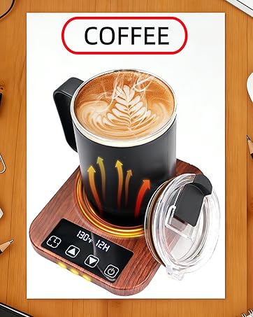 Coffee mug warmer for desk
