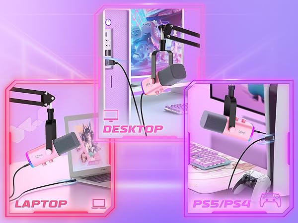 gaming microphone kit