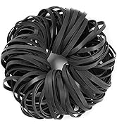 AMUU Rubber Bands Black Size 64 Rubber Band Tactical Rubber Bands 110PACK #64 rubber band for Off...