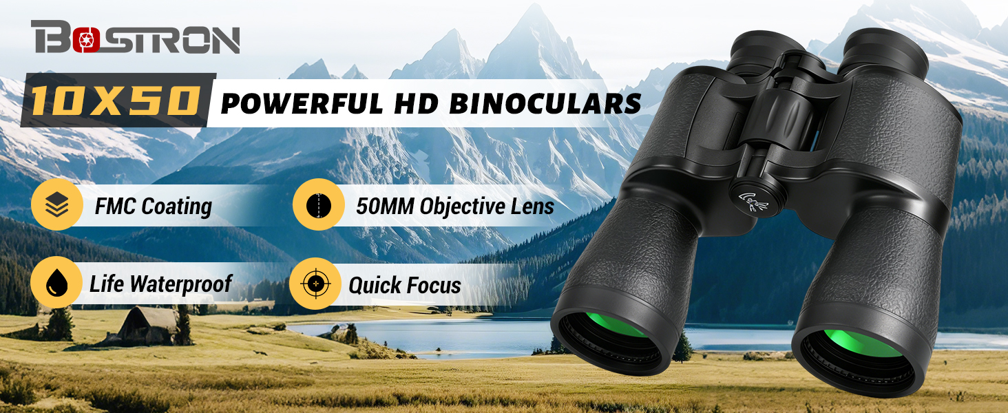 High Powered Binoculars for Adults