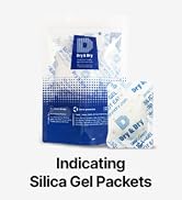 Dry &amp; Dry 20 Gram [30 Packs] Food Grade Orange Indicating(Orange to Dark Green) Mixed Silica Gel ...