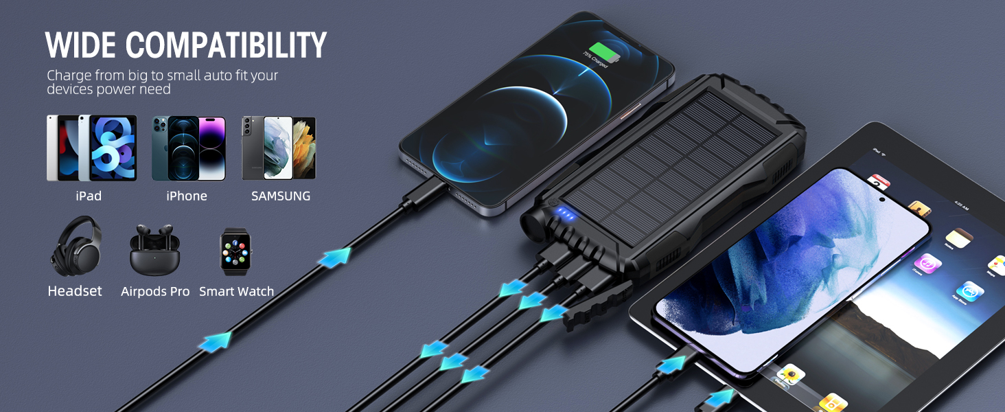 battery pack charger portable, cargador portatil para telefonos