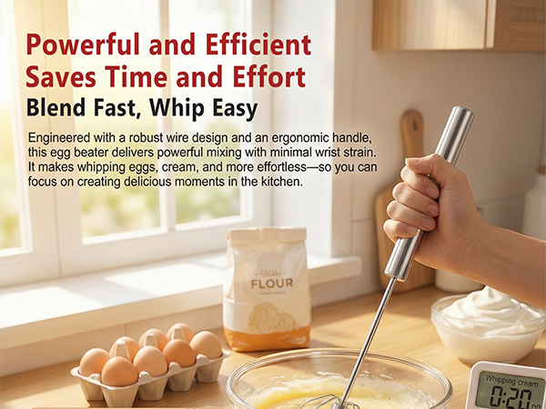 Li&amp;amp;Zhao 2-Pack Automatic Whisk