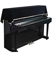 Mooson Upright Piano Cover, Universal Piano Dust Cover, Electric Piano Cover, Light Luxury, Soft ...