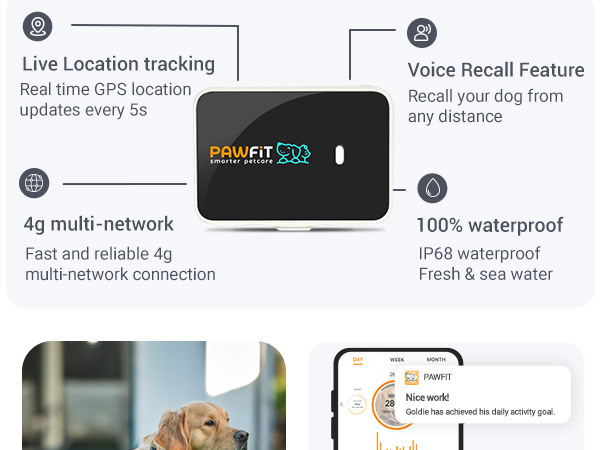 gps dog tracker, Pawfit