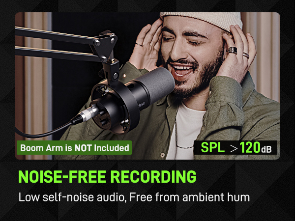 dynamic podcast microphone