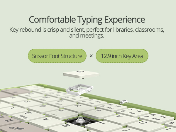 Nillkin Foldable Keyboard - Comfortable Typing Experience