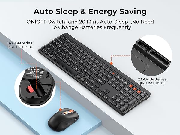 Wireless Keyboard and Mouse