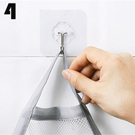 Hang up the shower storage 24 hours later.